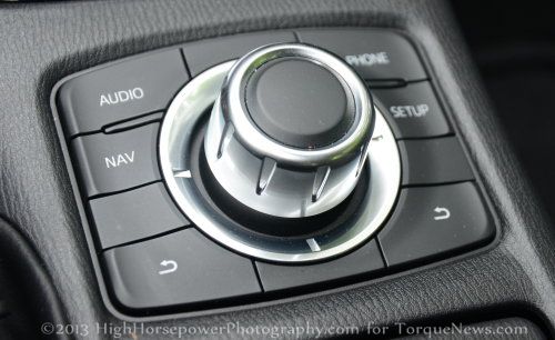 Mazda6 infotainment control knob