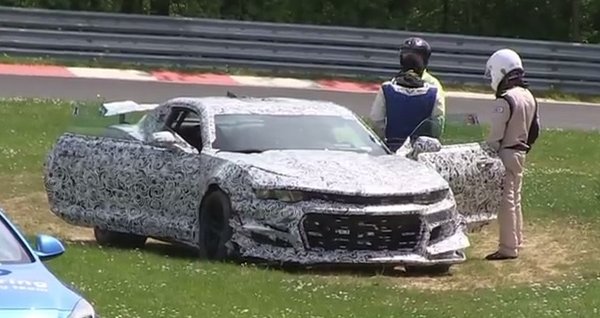  Mira el nuevo Camaro Z28 Crash en Nurburgring (Video) |  Noticias de Torque
