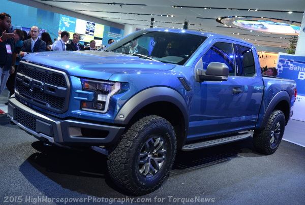What is the horsepower of the ford raptor #9