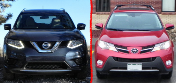 2015 Nissan Rogue vs 2015 Toyota RAV4 - which is really more sensible
