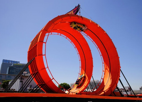 hot wheels loop real life