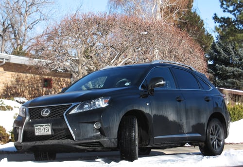 Review Of The 2013 Lexus Rx 350 F Sport Or Shaking Winter