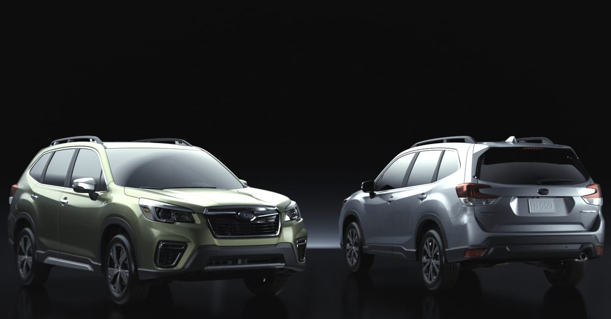 Color Chart 2019 Subaru Forester Colors
