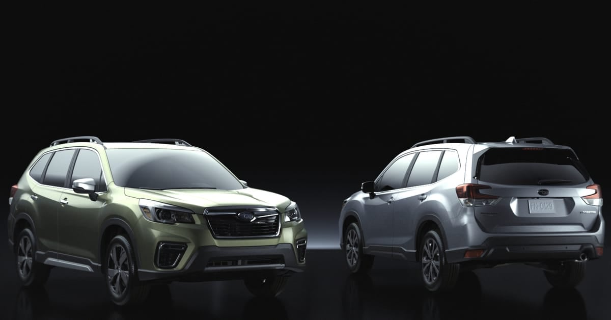 2019 Subaru Outback Color Chart