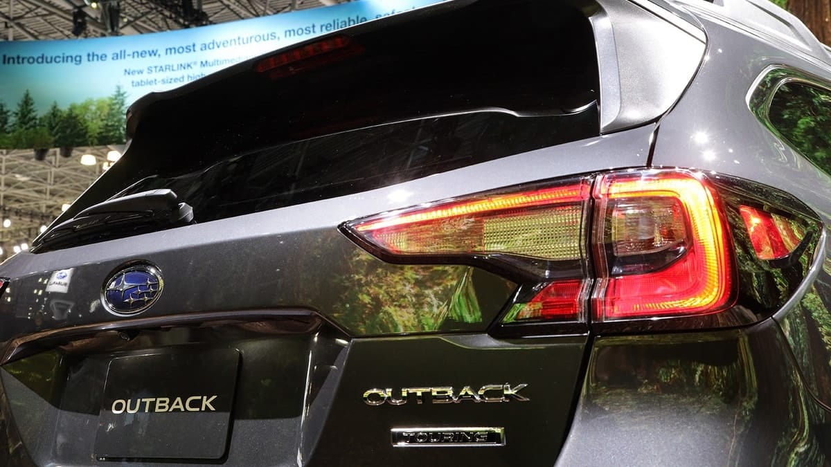 2019 Subaru Outback Color Chart