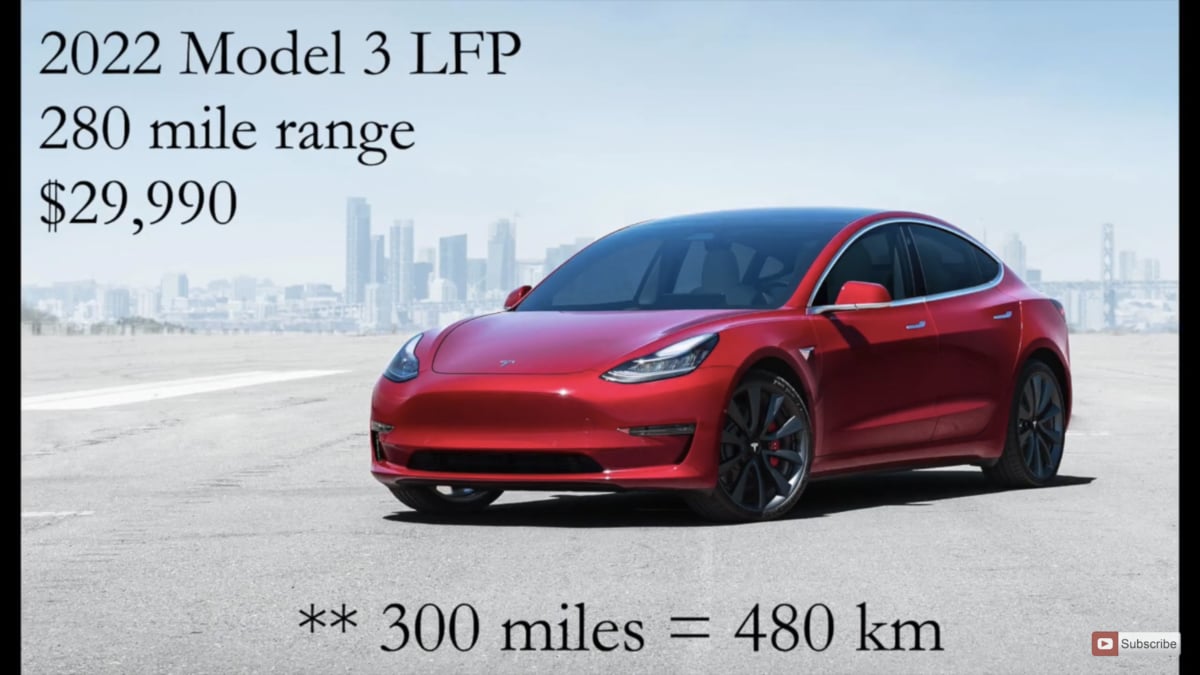 Tesla 2022 Pricing Predictions Made Possible By Battery Advances
