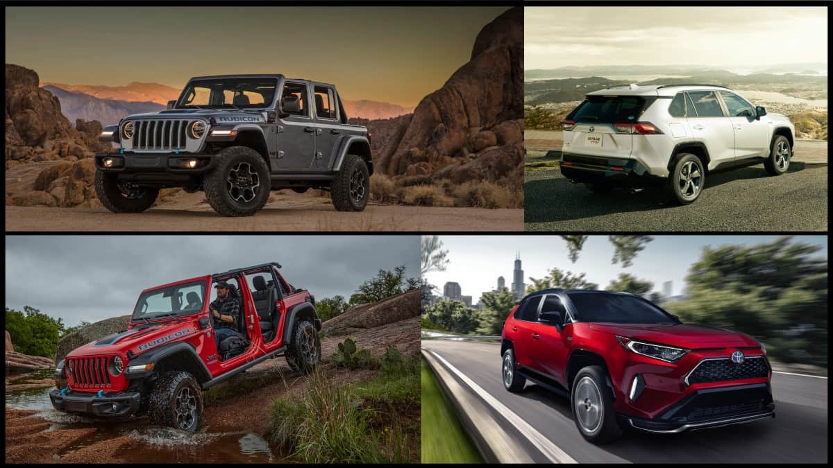 Toyota RAV4 Prime And Jeep Wrangler 4xe Are Both Off-Road Capable Hybrids!  How To Choose? | Torque News