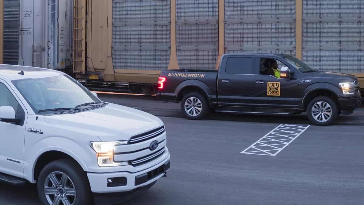 Ford F150 EV's 1.25M-Pound Train Pull Turns Out To Be ...