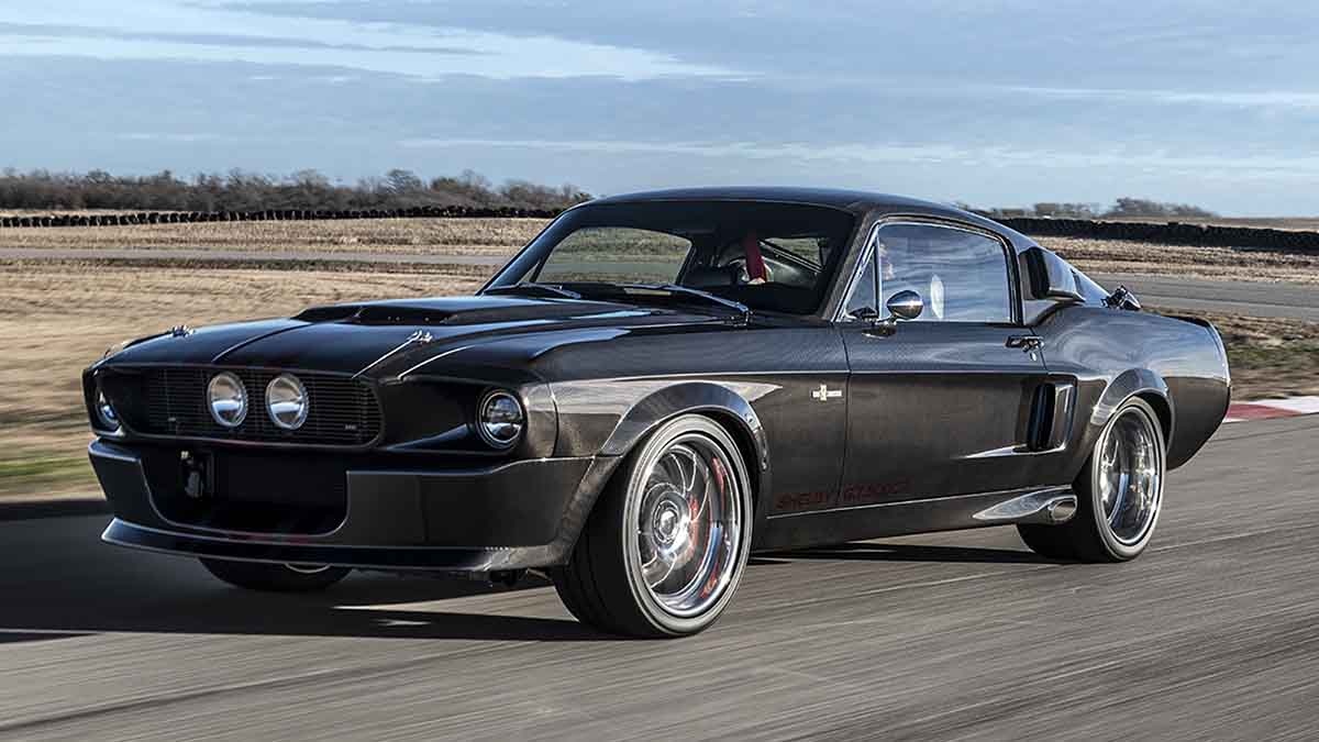 Custom Car Builder Creates World S First Carbon Fiber 1967 Shelby Gt500 Mustang Torque News