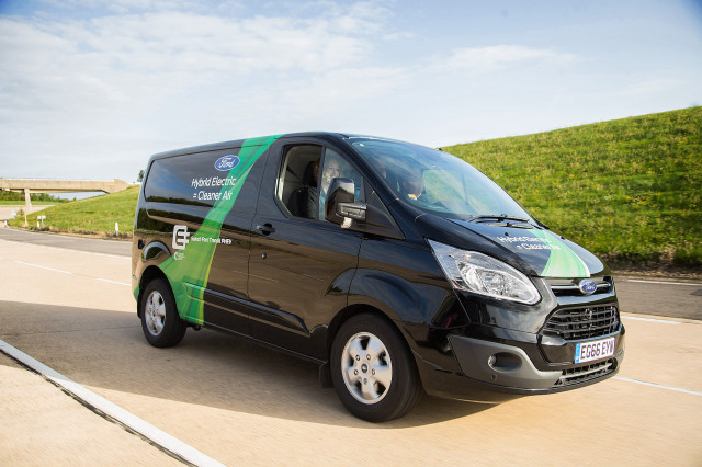 ford hybrid van