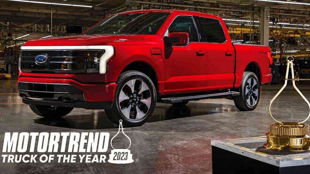 Ford F-150 Lightning Adds Prestigious MotorTrend 2023 Truck Of The Year Honors - Vimarsana News