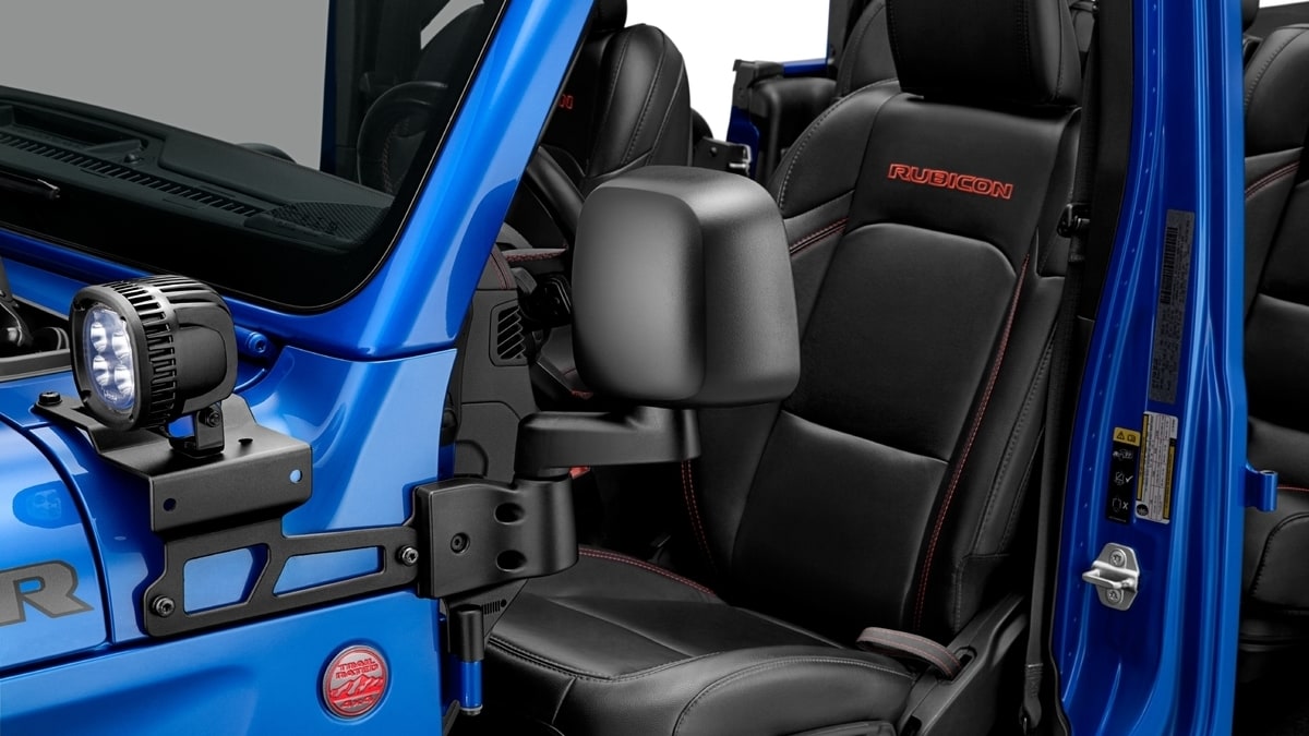 Mopar Has A New Mirror Kit For When You Take The Doors Off Your 2021 Jeep Gladiator Or Wrangler Torque News