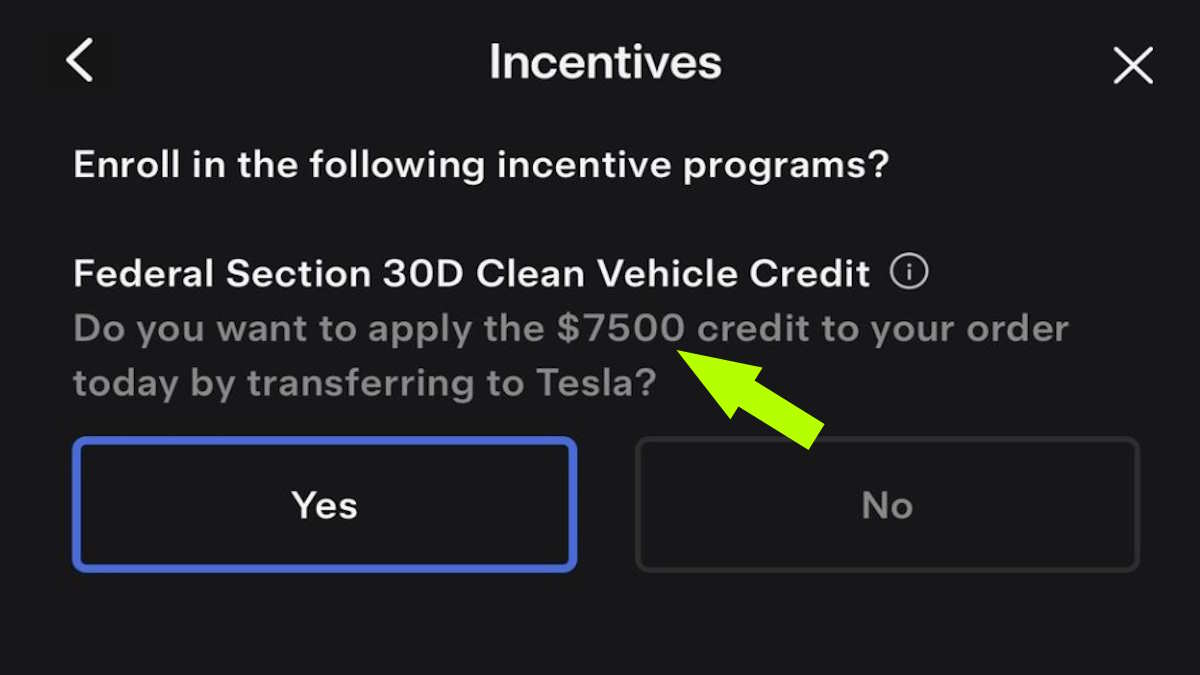 Tesla Now Offering $7,500 Tax Credit Upfront - CarsDirect
