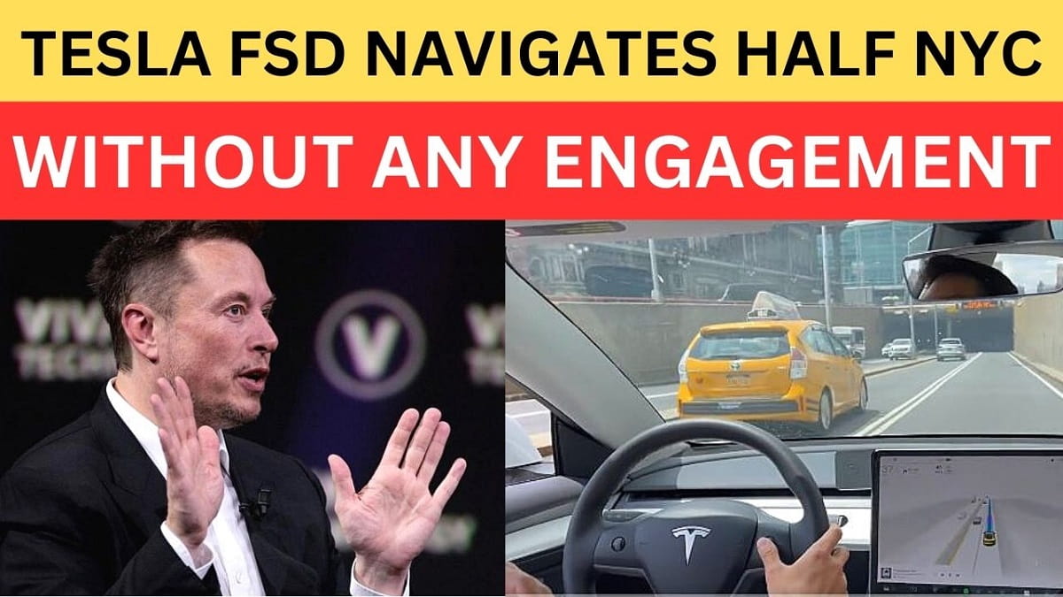Tesla's FSD Beta Showcases Impressive Autonomy Potential as Elon Musk