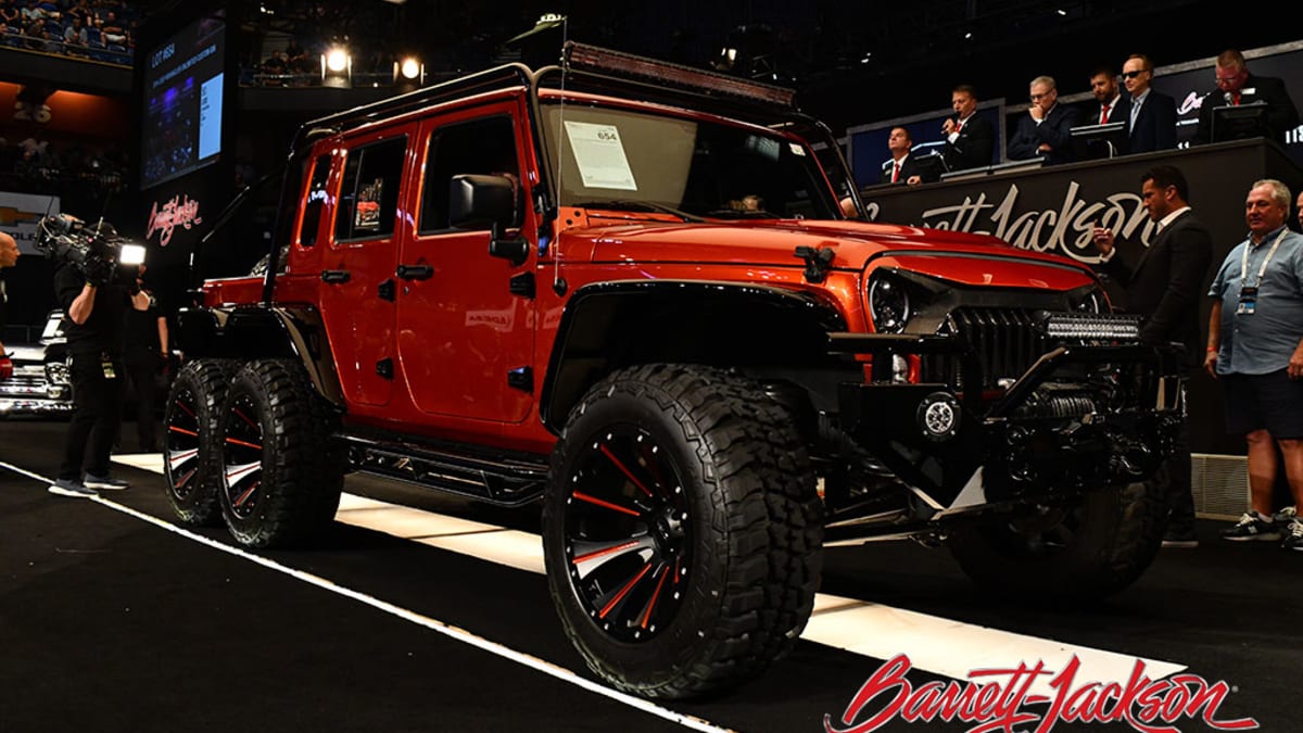Jeep Supercharged 6X6 Hellcat Draws Record at Auction | Torque News