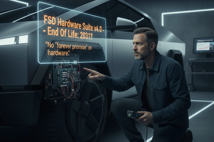 Cybertruck FSD Hardware update V4.0 