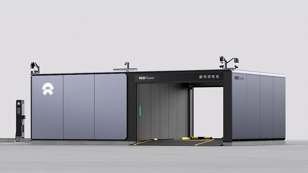NIO Power battery swap station