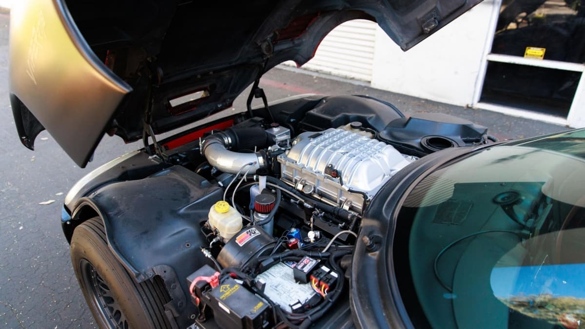 This Hellcrate Redeye V-8-swapped Dodge Viper is the first of its kind