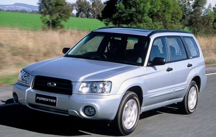 2002-2005 Subaru Forester is targeted by car thieves