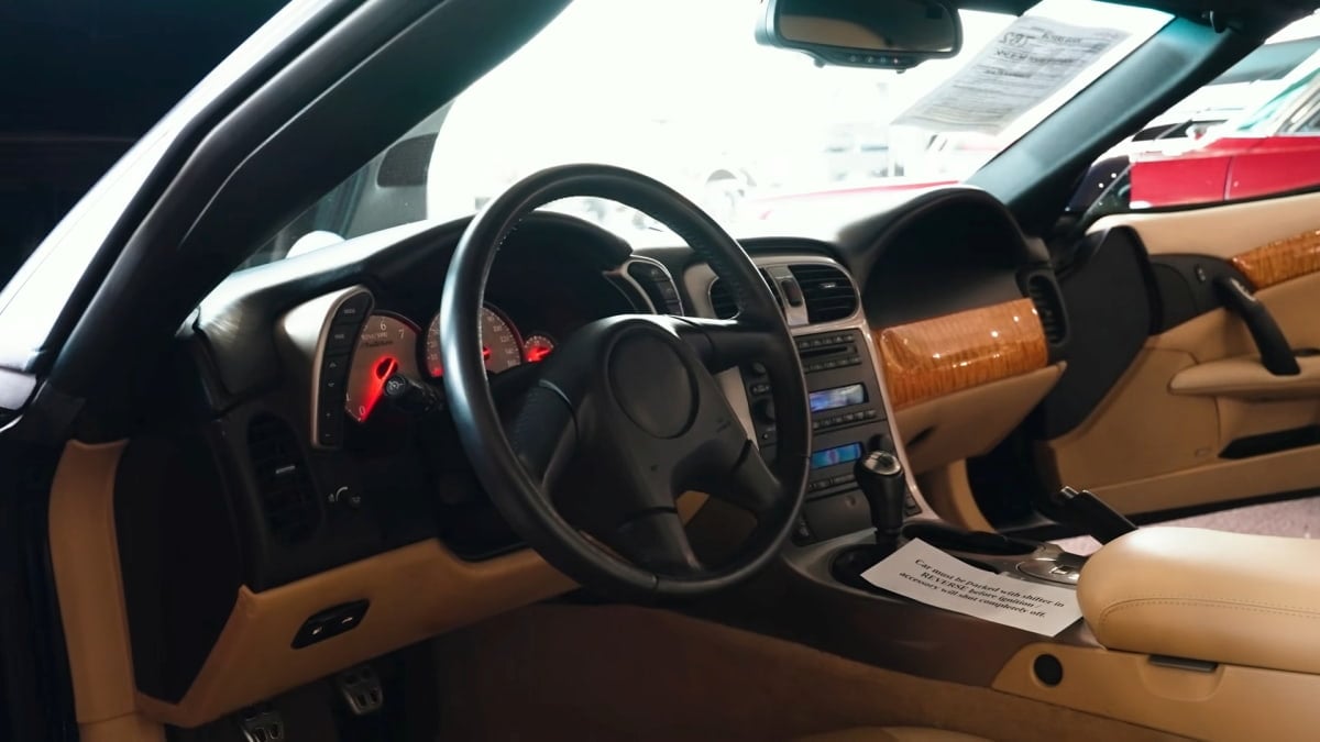 N2A Anteros C6 Corvette custom interior