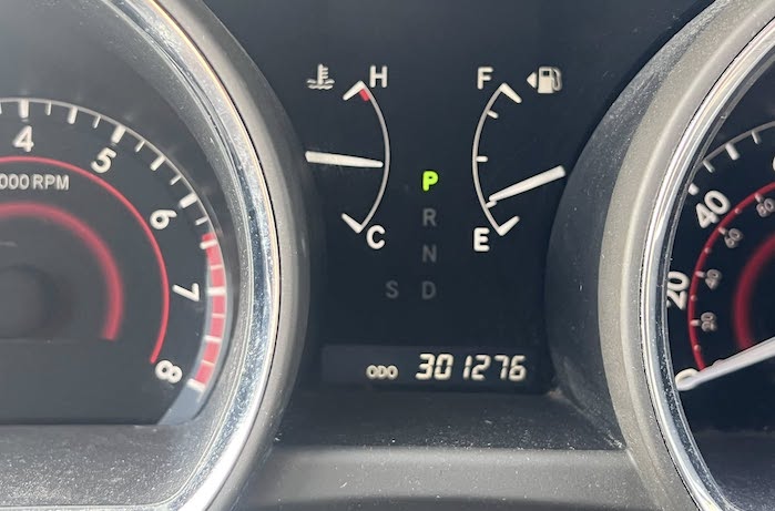 301,276 miles on the 2008 Toyota Tacoma