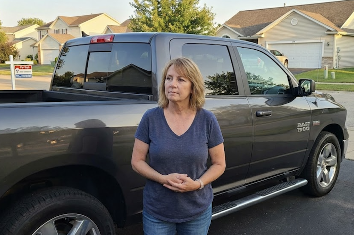 Tracy and her 2015 Ram pickup