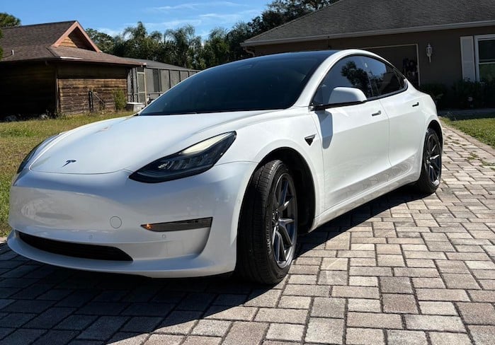 Tesla Model 3 front view