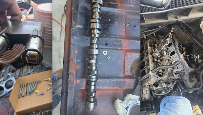 2019 Chevy Silverado with engine failure