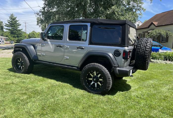 Jeff's 2019 Jeep Wrangler before he sold it
