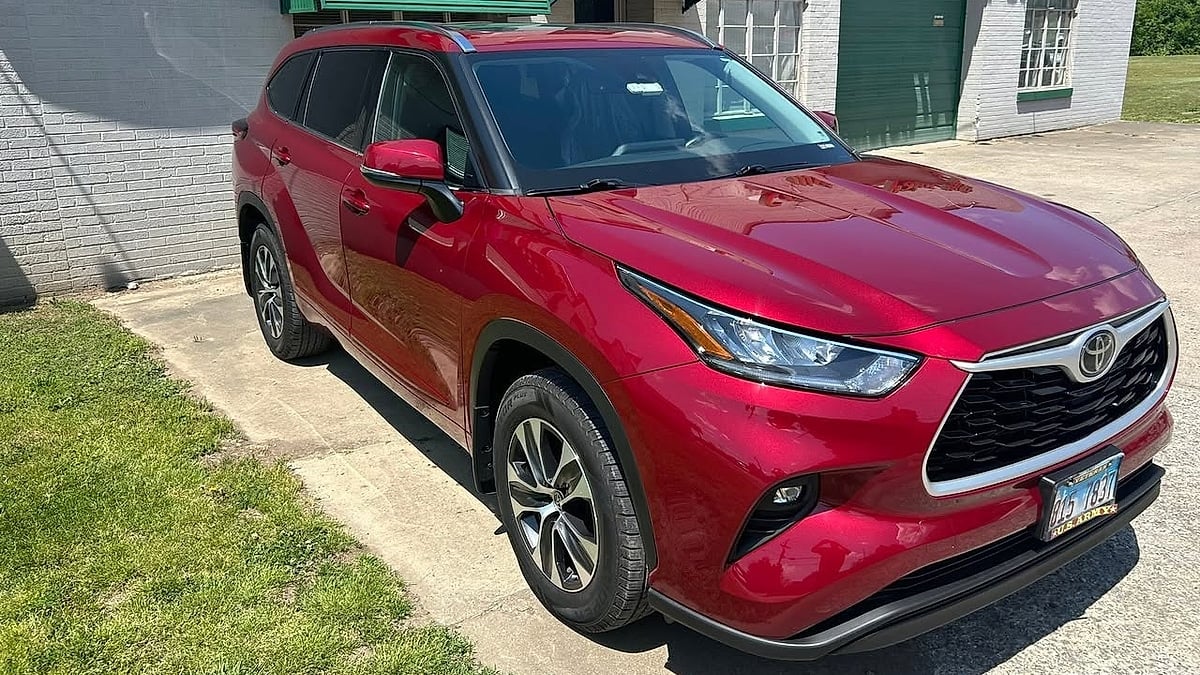2020 Toyta Highlander after a 40,000 miles transmission service