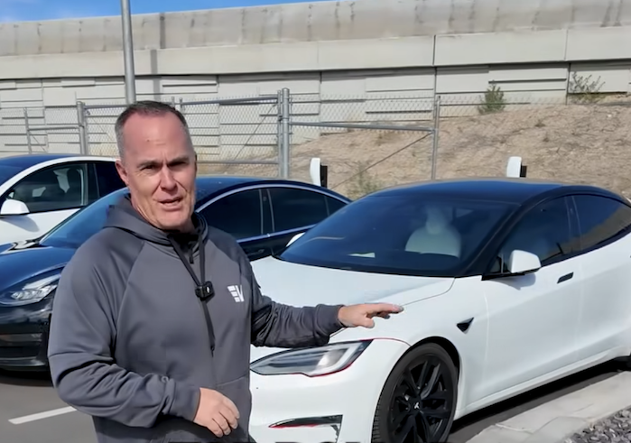 Alex with his 2021 Tesla Model S Plaid
