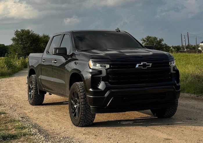 Palma Salazar's 2022 Chevy Silverado 2WD front view