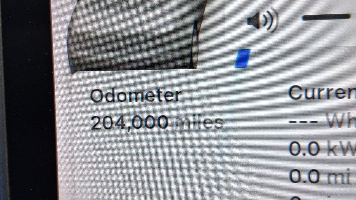 2022 Tesla Model 3 Dual Long Range with 204,000 miles on it.