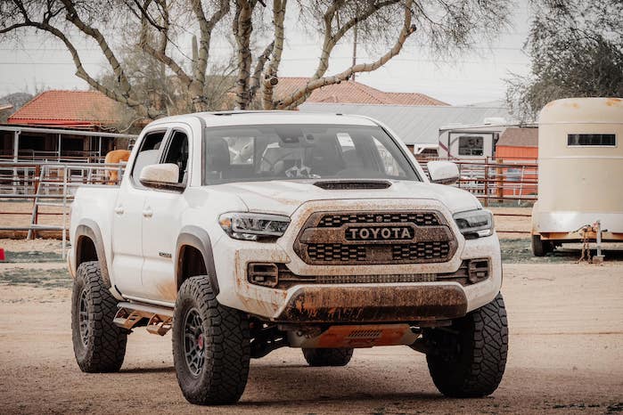 Travis' 2022 Toyota Tacoma in the drive