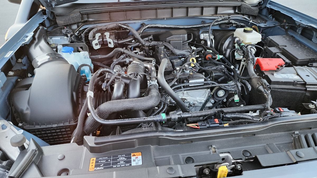 2023 Ford Bronco Everglades Review: engine