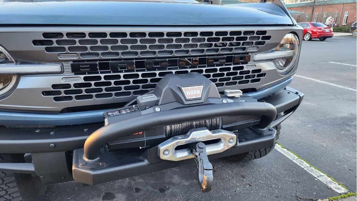 2023 Ford Bronco Everglades Review: grille