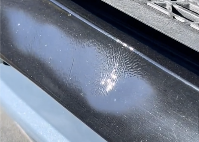 2023 Ford Bronco with blistering paint