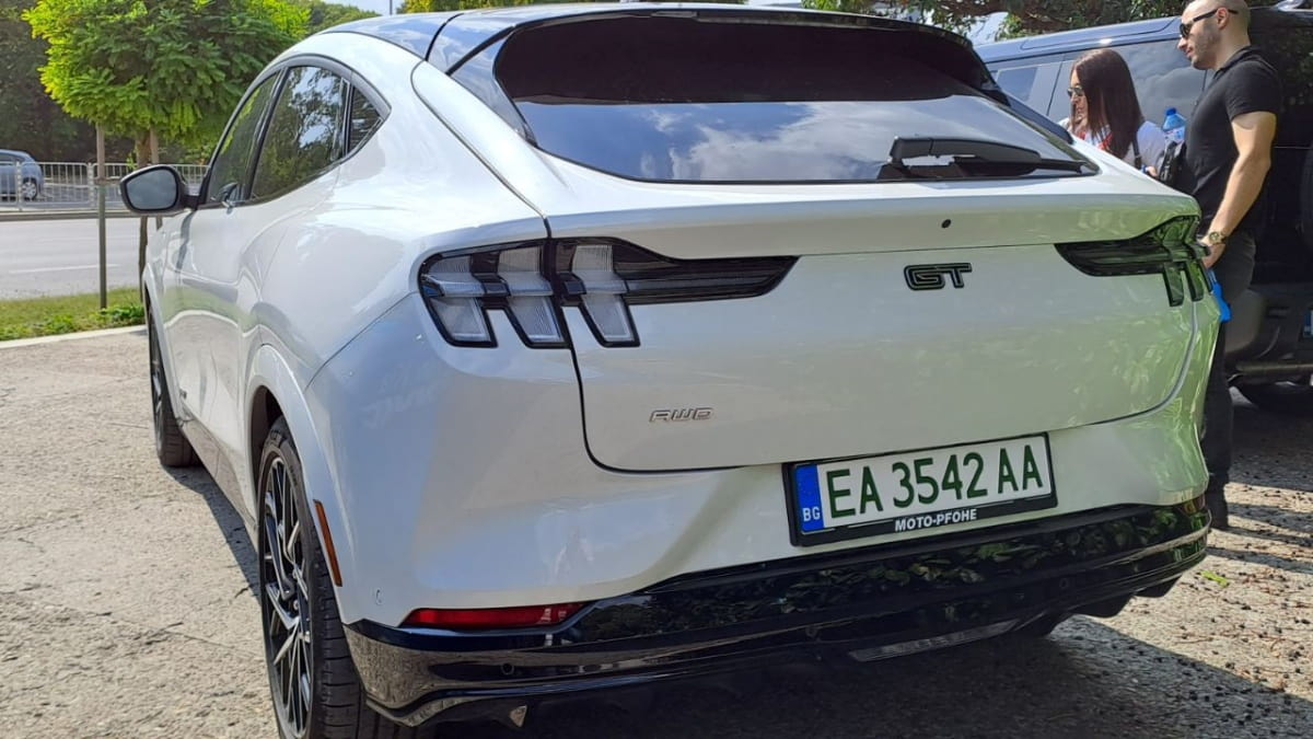 The iconic tri-bar taillights seem more at home now that the Ford Mustang Mach-E has been around for a while