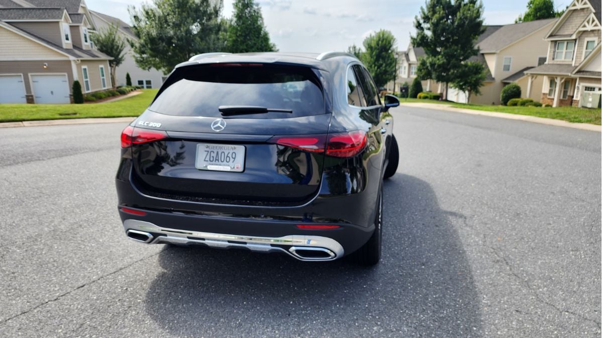 2023 Mercedes GLC 300 SUV Review, rear view