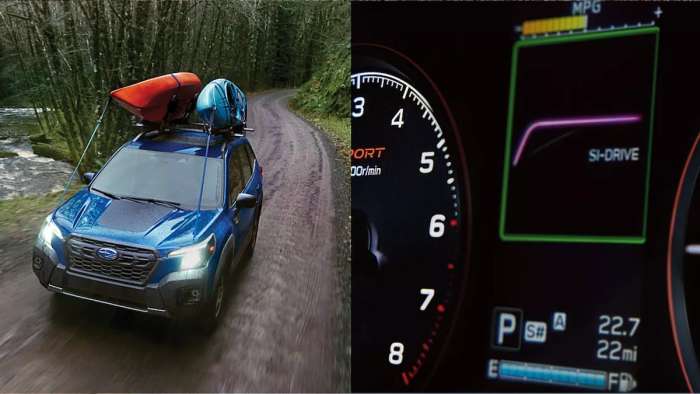 2023 Subaru Forester loses to the Outback