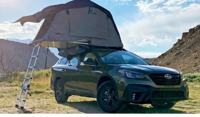 2023 Subaru Outback off-road camping