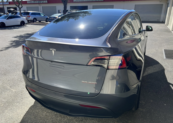 2023 Tesla Model Y side view
