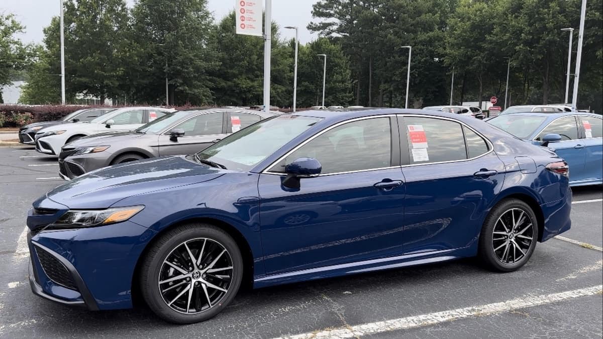 2023 Toyota Camry in Reservoir Blue
