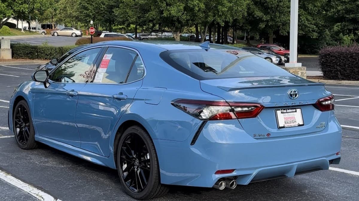 2023 Toyota Camry XSE in Cavalry Blue