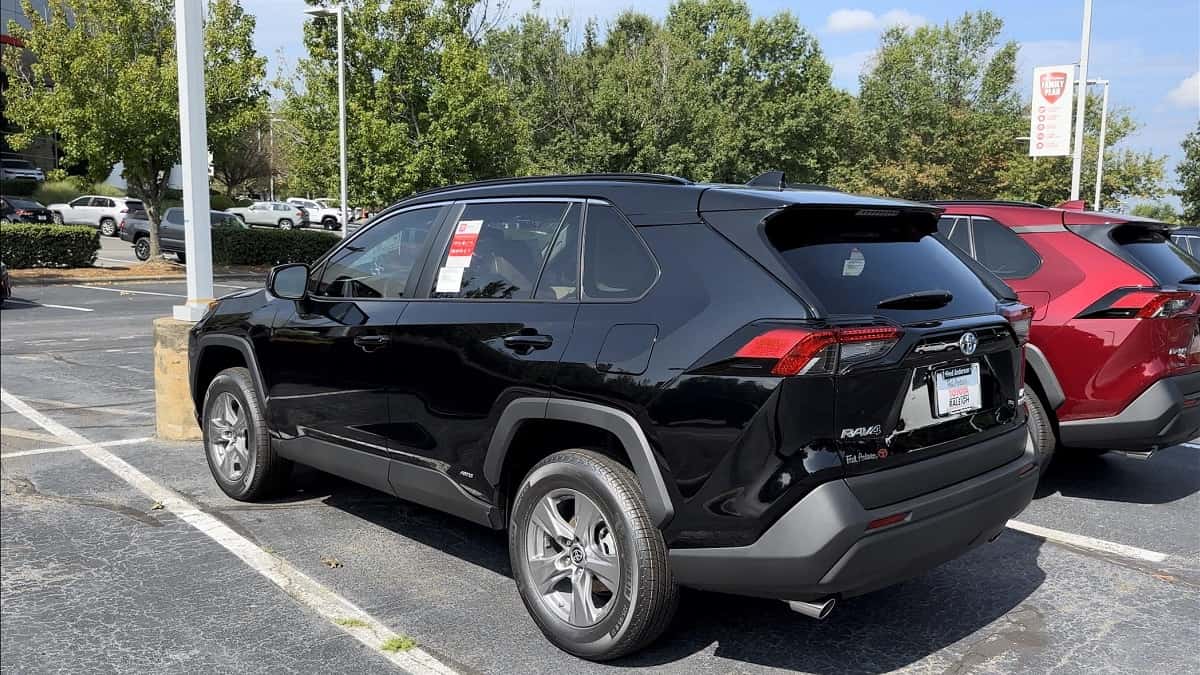 2023 Toyota RAV4 Hybrid LE Midnight Black Metallic