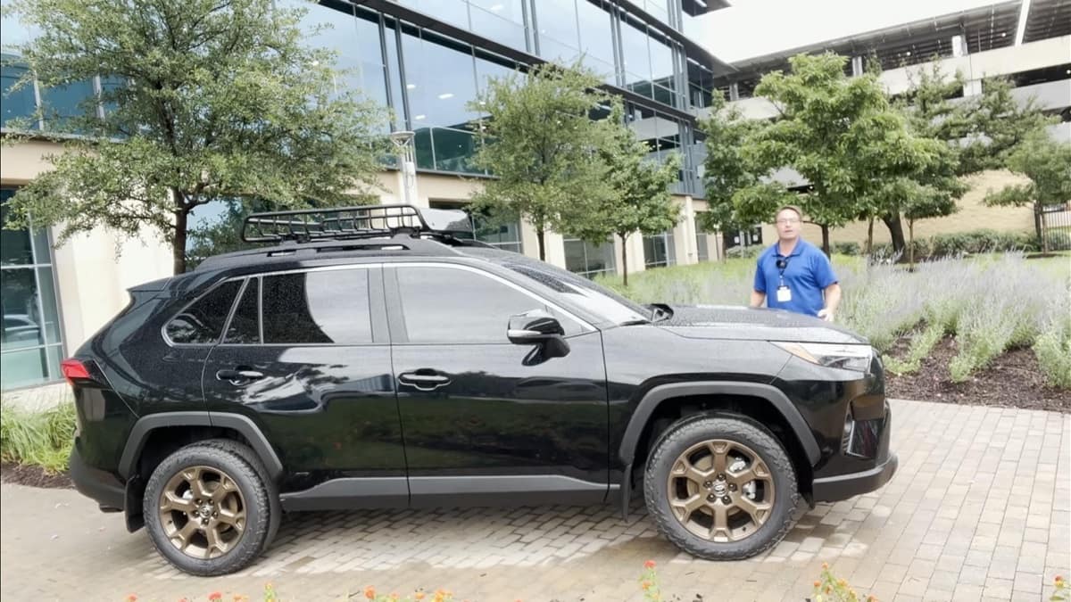 2023 Toyota RAV4 Hybrid Woodland Edition Midnight Black Metallic