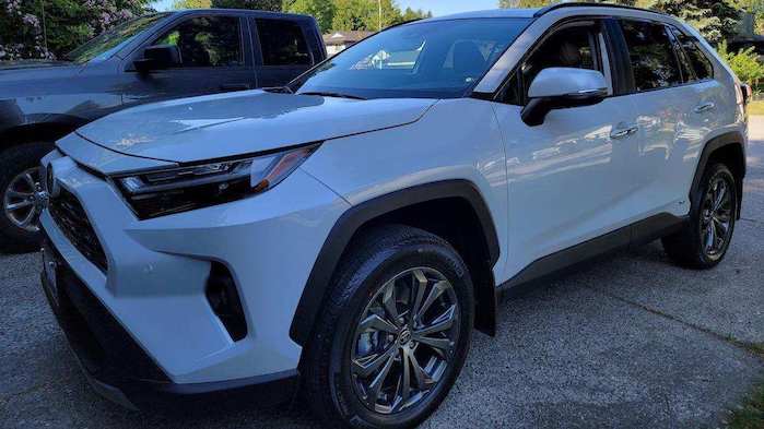 2023 Toyota RAV4 before the damage