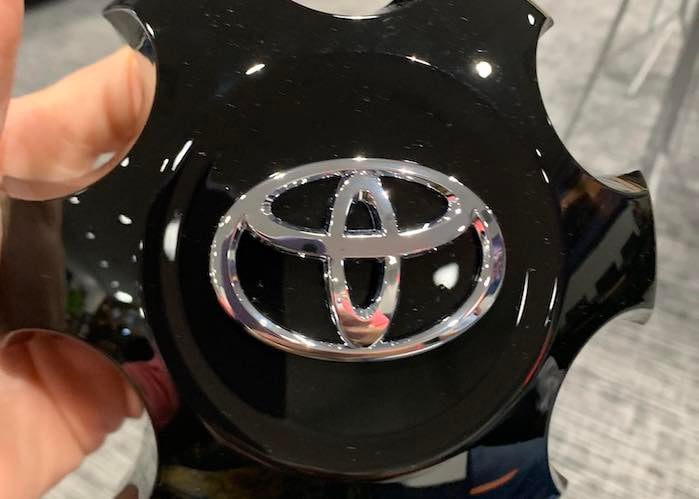 Caroline's 2023 Toyota Tacoma Wheel center cap