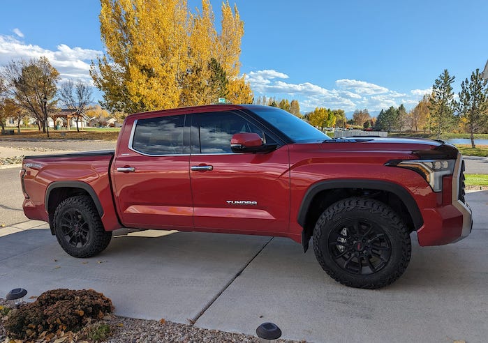 David Romero's 2023 Toyota Tundra Limited Hybrid with 30K