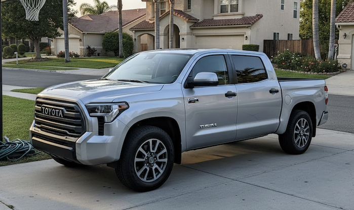Alex Lemoine's 2023 Toyota Tundra side view